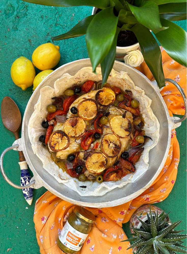épices, manger, assaisonnement, roove, saveurs, recette, repas, légumes, cuisiner, artichaut, citron, condiment, assaisonner, healthy, Cabillaud, poisson, France, manger sain