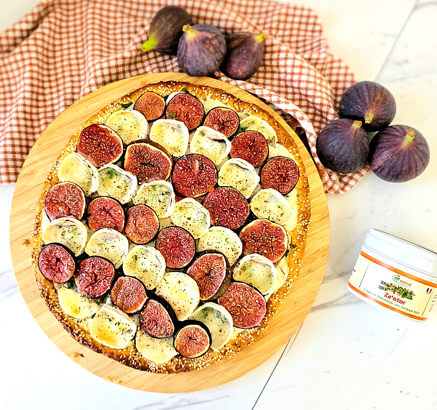 soupe d'aubergine - lardons - persil et herbes de provence